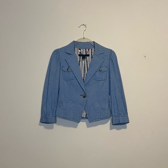 Marc by Marc Jacobs Y2K light blue blazer - Picture 1 of 7
